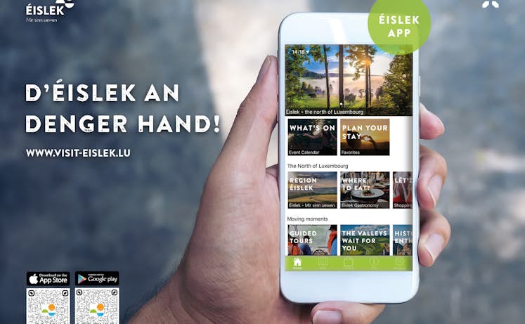 Éislek App Landscape QR Codes
